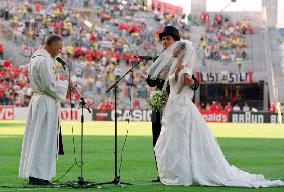 World Cup wedding